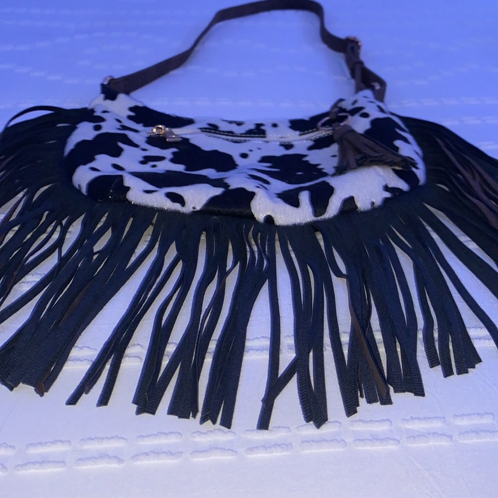 western fringe cowhide purse - Picture 6 of 16